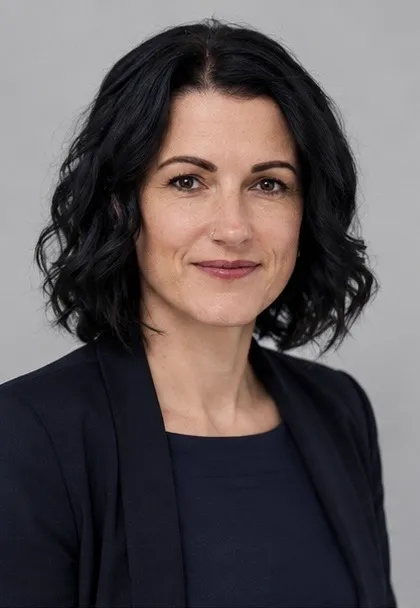 Professionelles Business Headshot im Studio