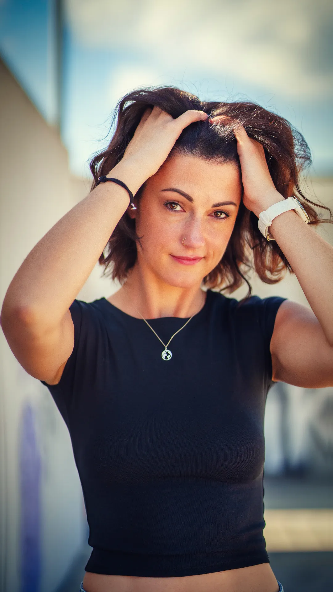 Professionelles Outdoor Portrait Shooting